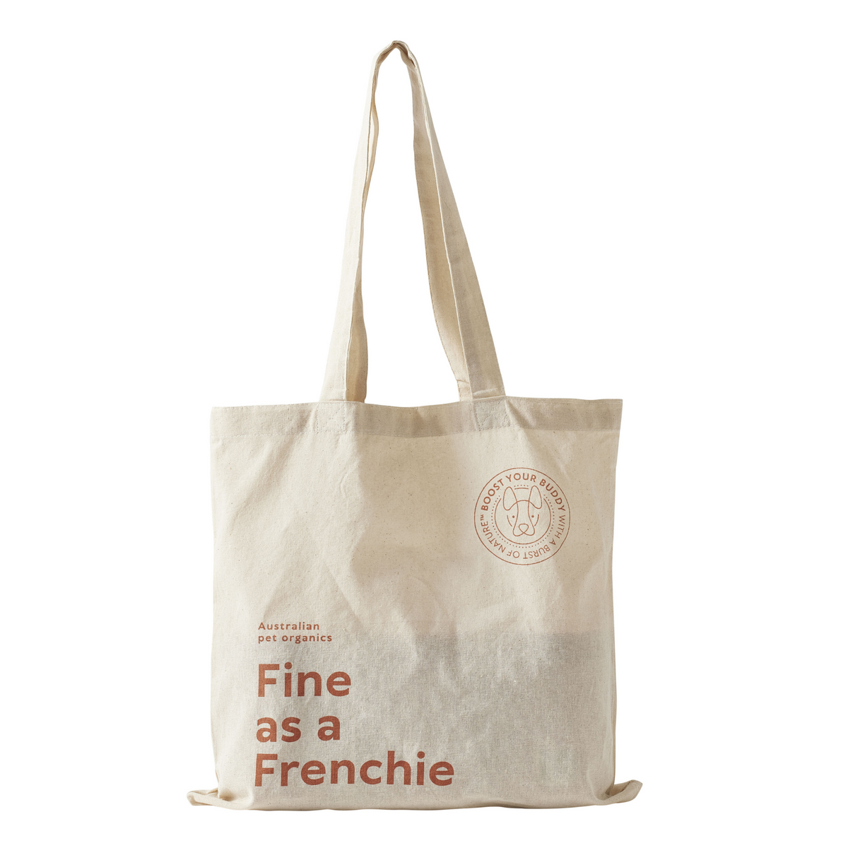 Fine as a Frenchie Certified Organic Cotton Tote Bag